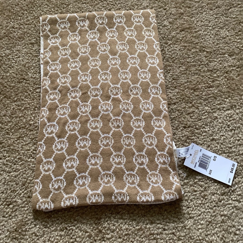 Michael Kors Tan Scarf